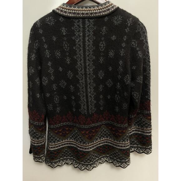 Millma Bolivia 100% Alpaca Cardigan Sweater sz XS - Picture 6 of 7